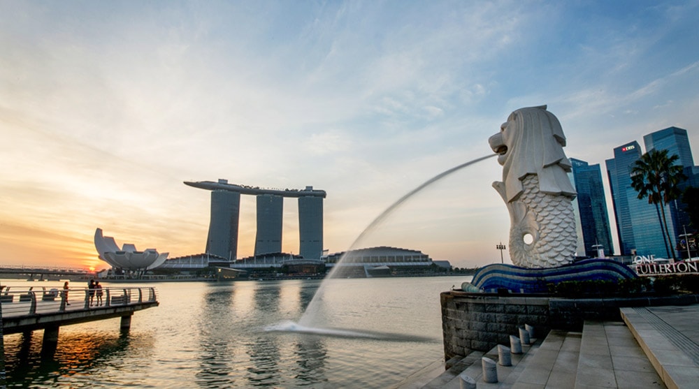 新加坡必看金沙燈光秀